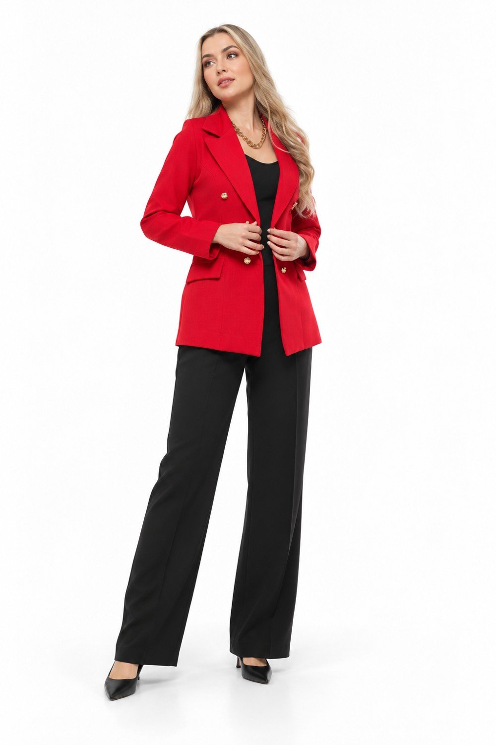 Blazer Fénix · Elegancia tipo princesa