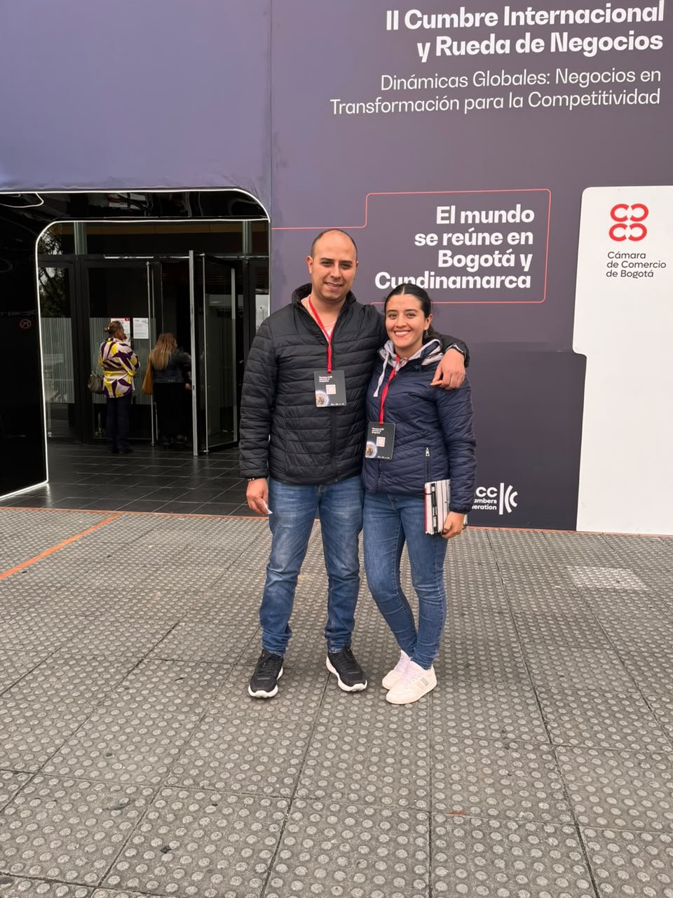Equipo de Latin Trend en la II Cumbre Internacional y Rueda de Negocios en Bogotá